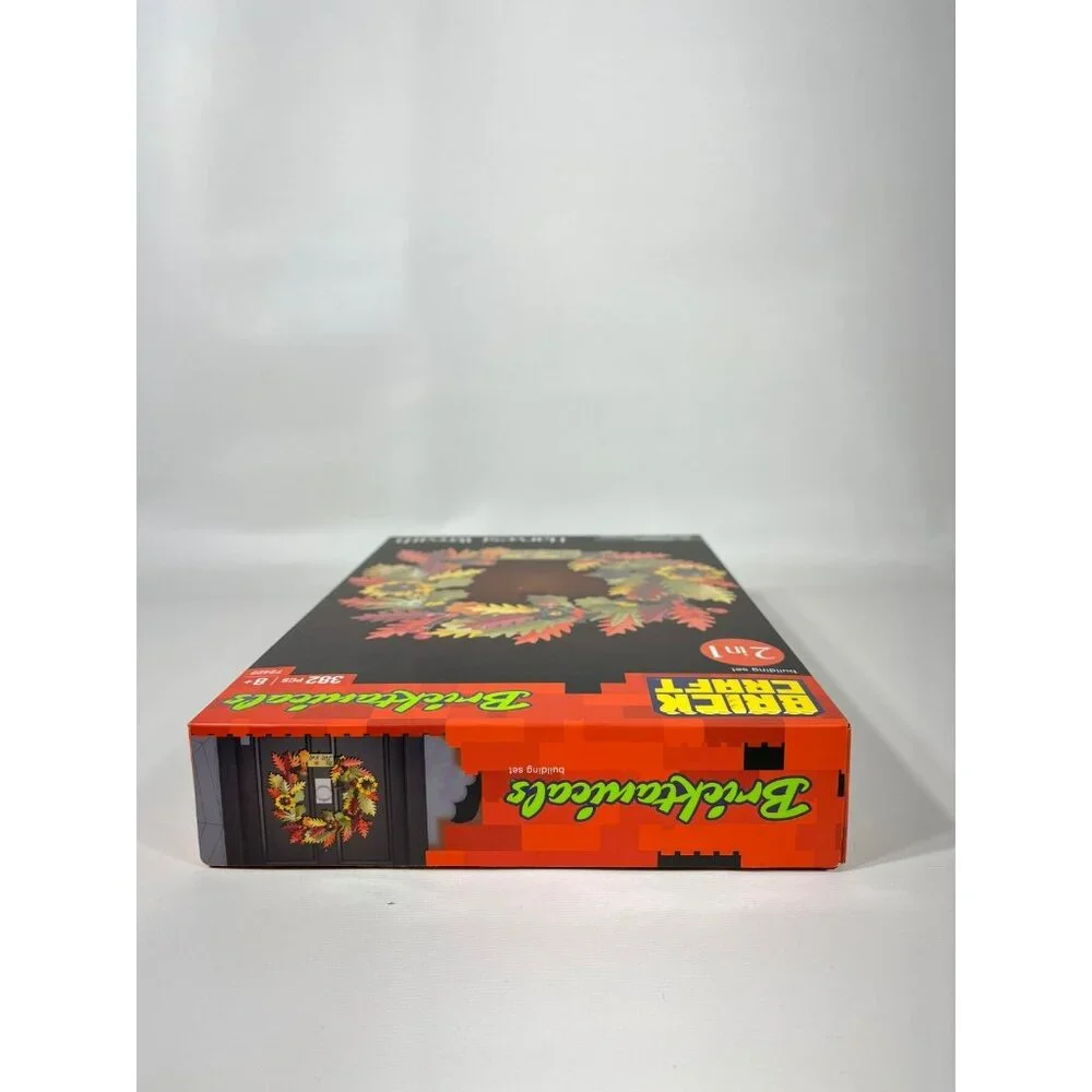 Brickcraft Bricktanicalss Fall Harvest Wreath 382 Piece Building Set